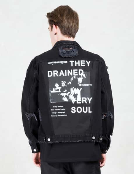 Misbhv - Regular Damaged Denim Jacket | HBX - Globally Curated 