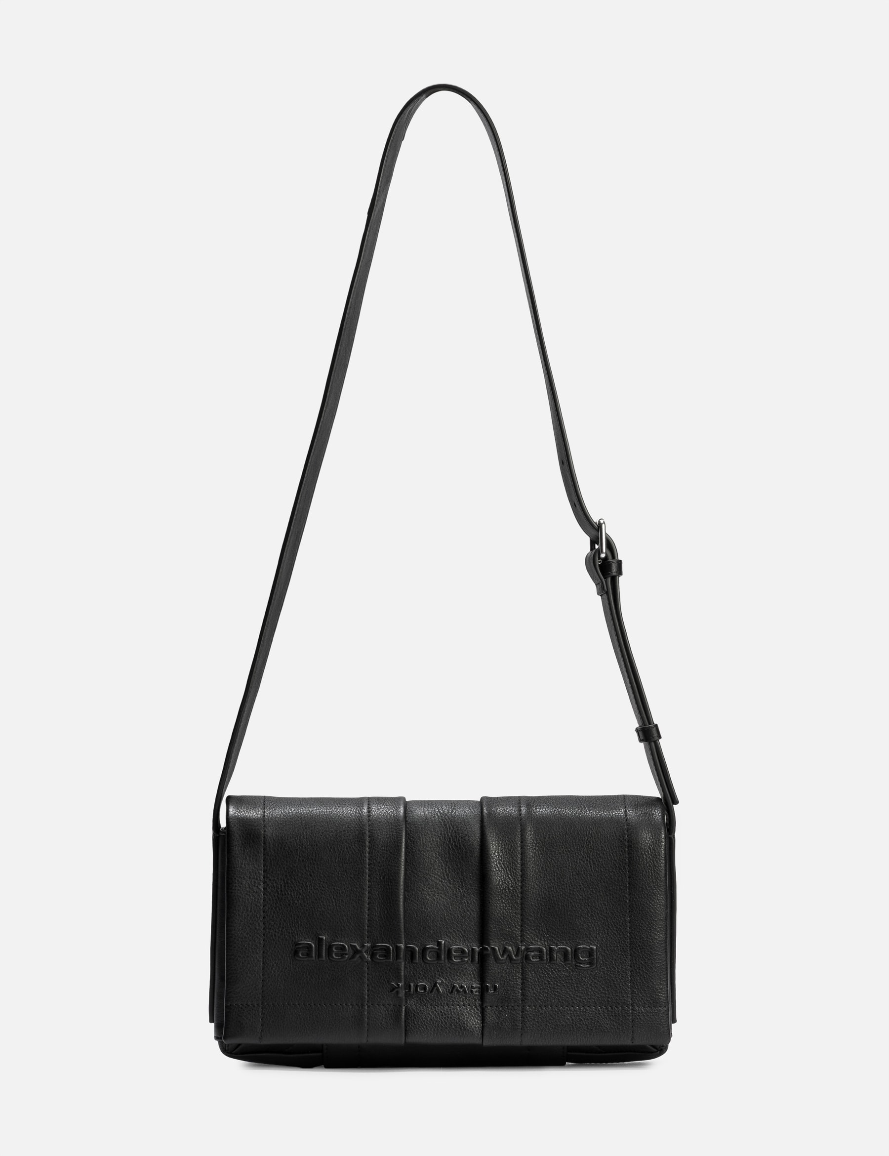 Pack Flap Crossbody Bag Leather Medium view 19