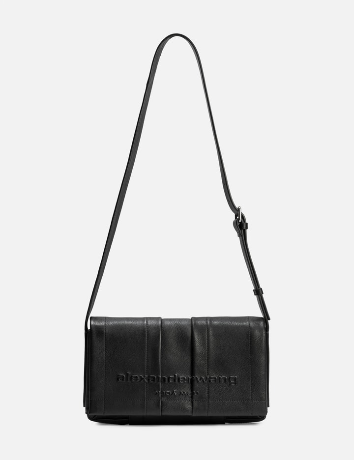 Pack Flap Crossbody Bag Leather Medium