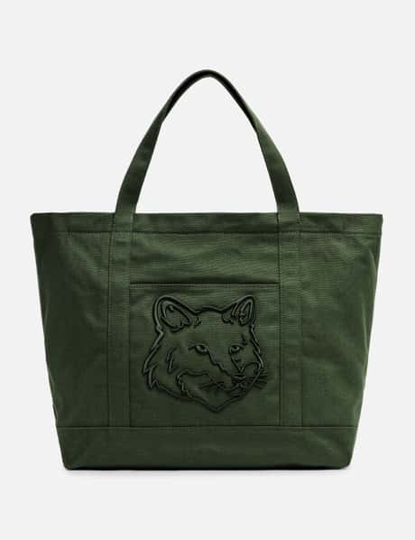 Maison Kitsuné Fox Head Large Tote