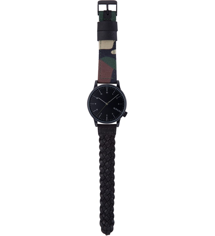 M81/WOVEN BLACK WINSTON GALORE WATCH Placeholder Image