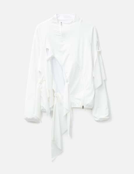 NACHE Tie Jersey Jacket Ivory