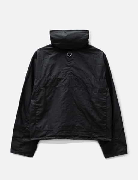 Waxed Cotton Cropped Parka view 17