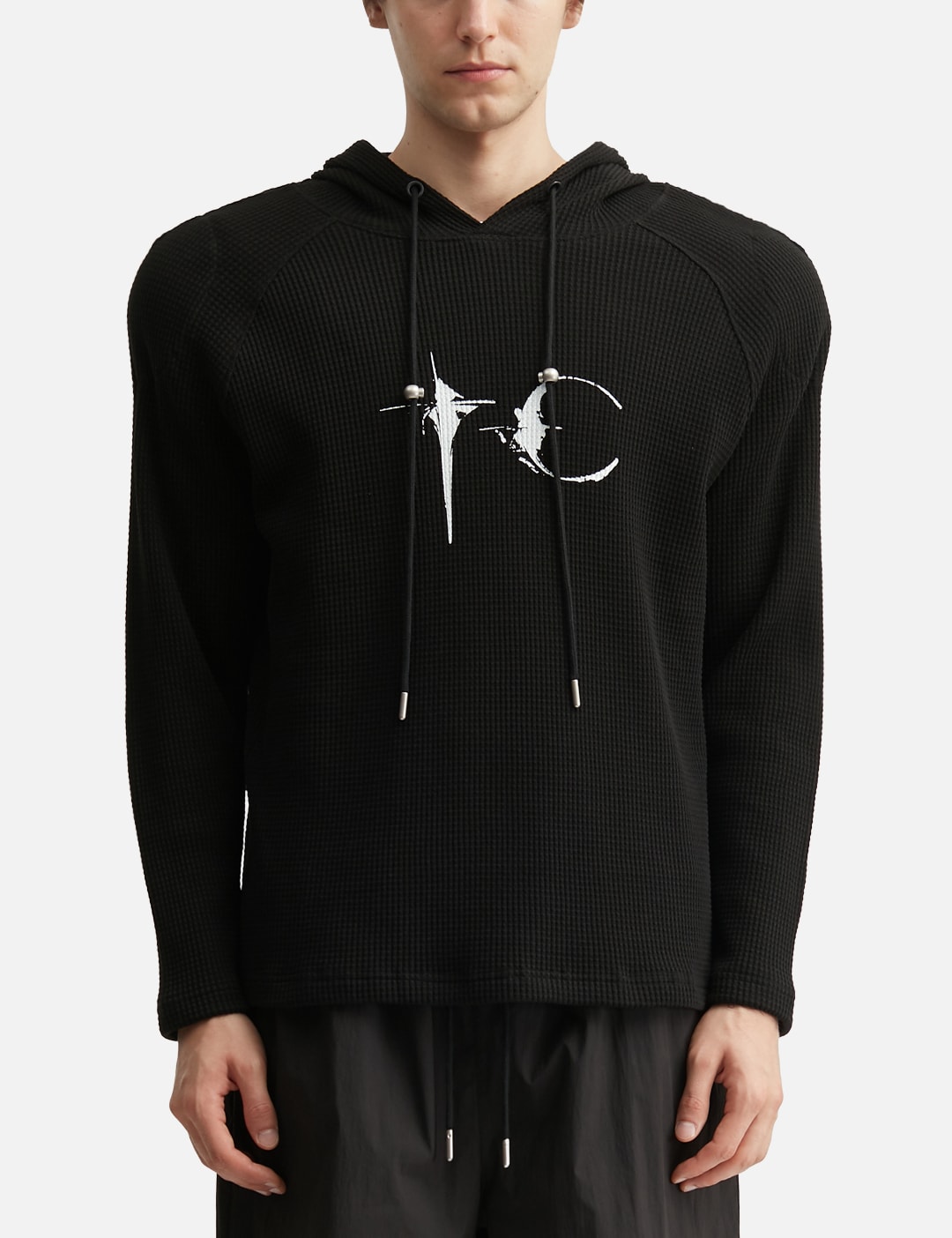 Bulk Shoulder Waffle Hoodie view 18