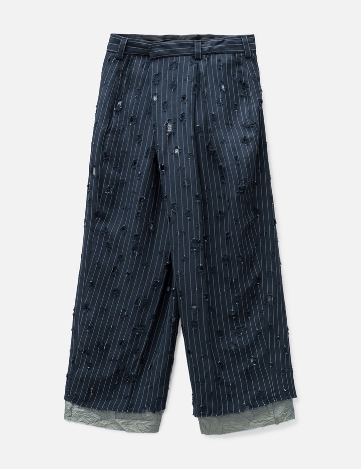 DISTRESSED TAILORED TROUSERS Placeholder Image