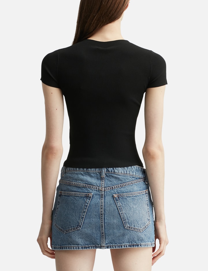 알렉산더왕 Knit Logo Short Sleeves T-Shirt