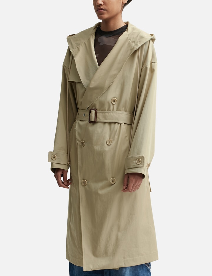 HOODED TRENCH COAT Placeholder Image