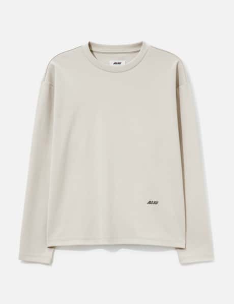 Joshua Long Sleeve In Rib With Back Print view 6