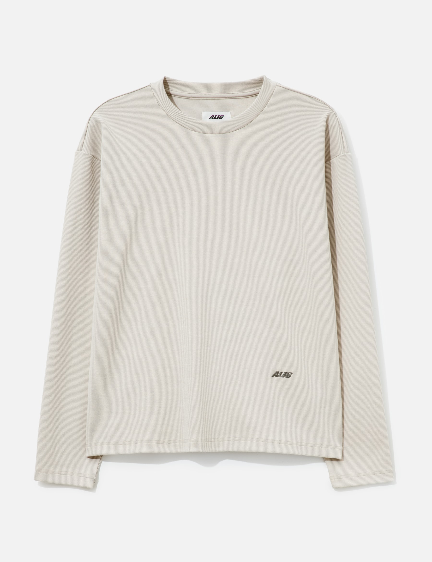 Joshua Long Sleeve In Rib With Back Print view 16