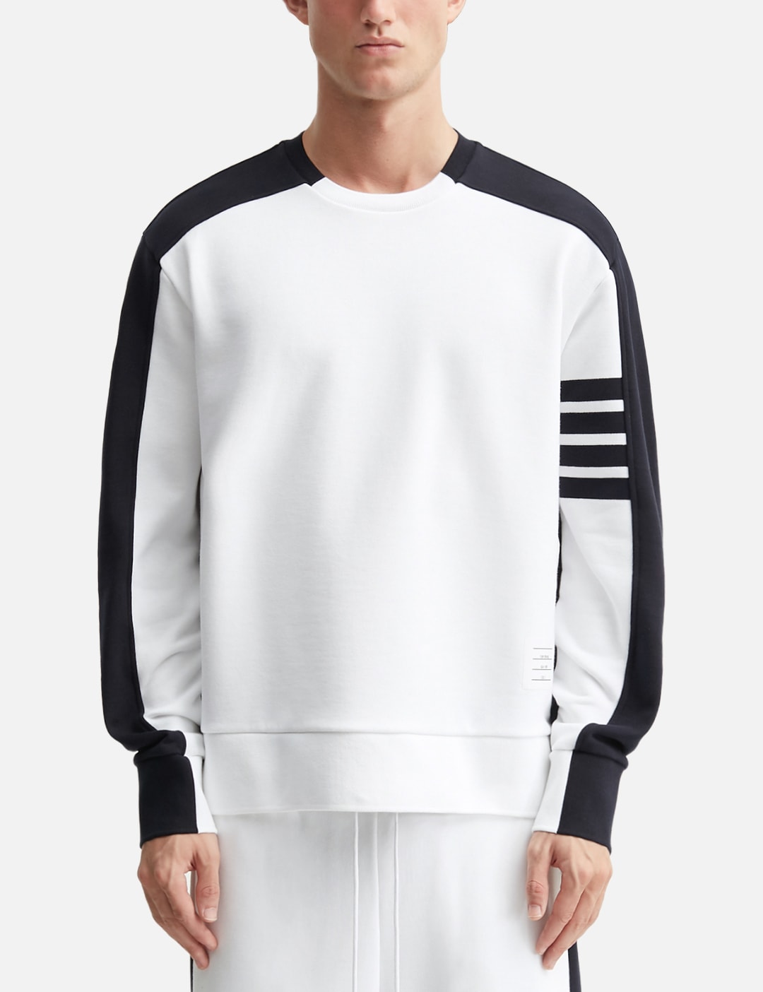 Colorblock Classic Loopback 4-Bar Pullover view 18