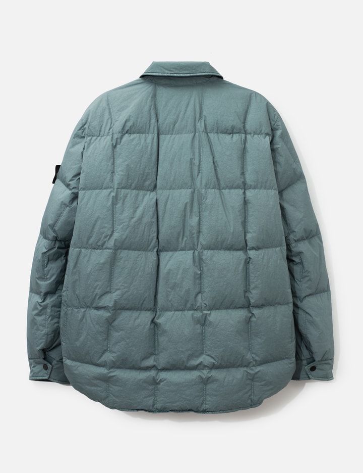 Stone Island Garment Dyed Crinkle Reps NY Puffer Shirt Jacket