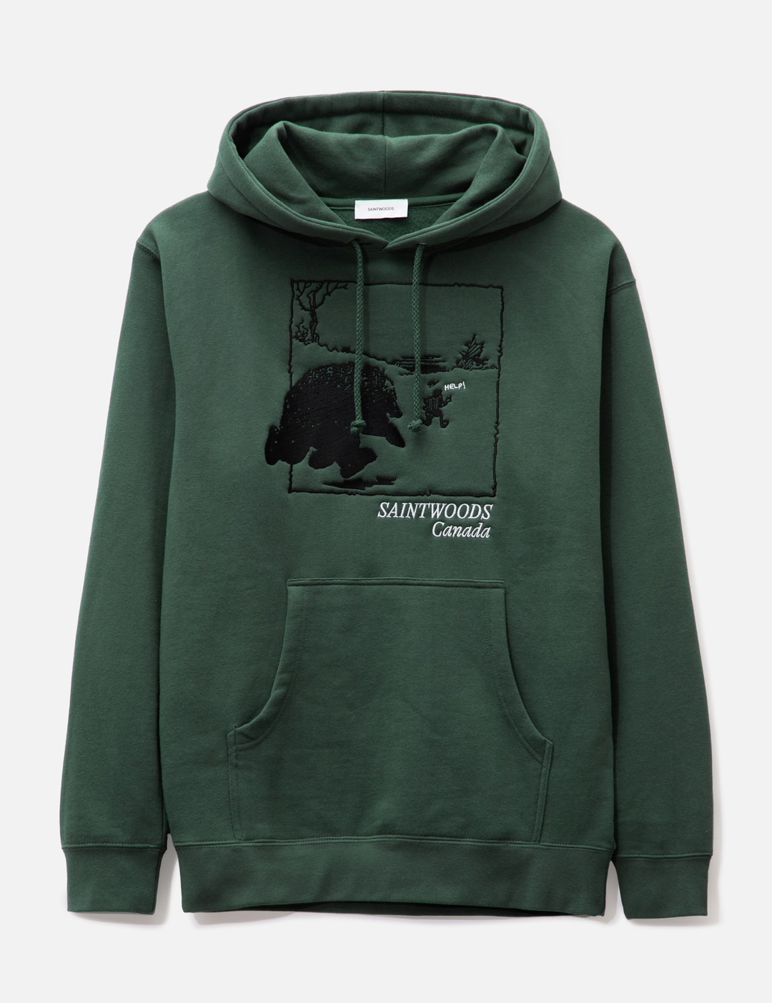 Saintwoods - SW LOGO HOODIE  HBX - Globally Curated Fashion