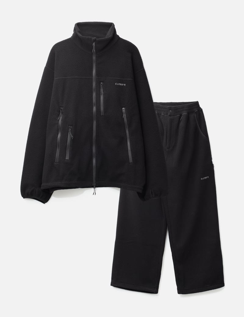 美品】24AW POLARTEC FLEECE SET UP (BLACK) ennoy POLARTEC® FLEECE 