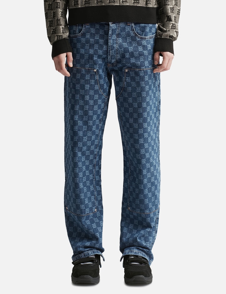 Louis Vuitton Monogram Track Pants Night Blue. Size M0