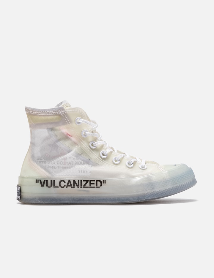 Traditionel forbinde Styrke Converse Off White X Chuck Taylor All-star Vulcanized High-top Sneakers In  Clear | ModeSens