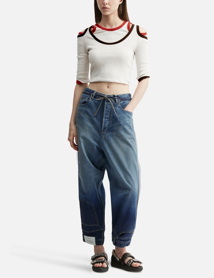 Beautiful People Double-End Suvin Compact Rib Hollow Top