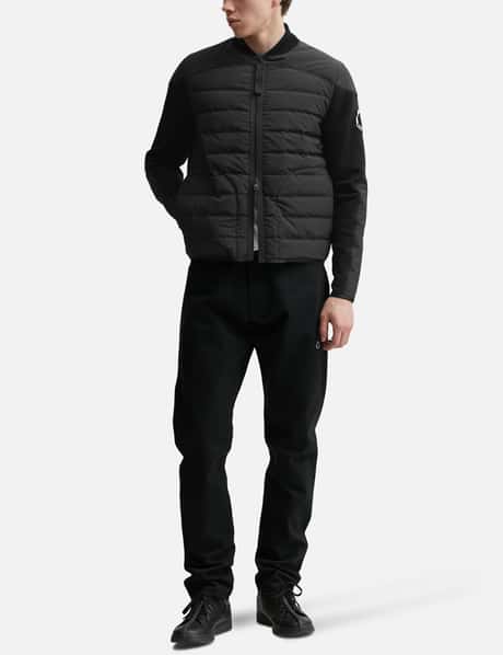 Moncler Padded Cotton Zip Up Cardigan HBX - Main Image