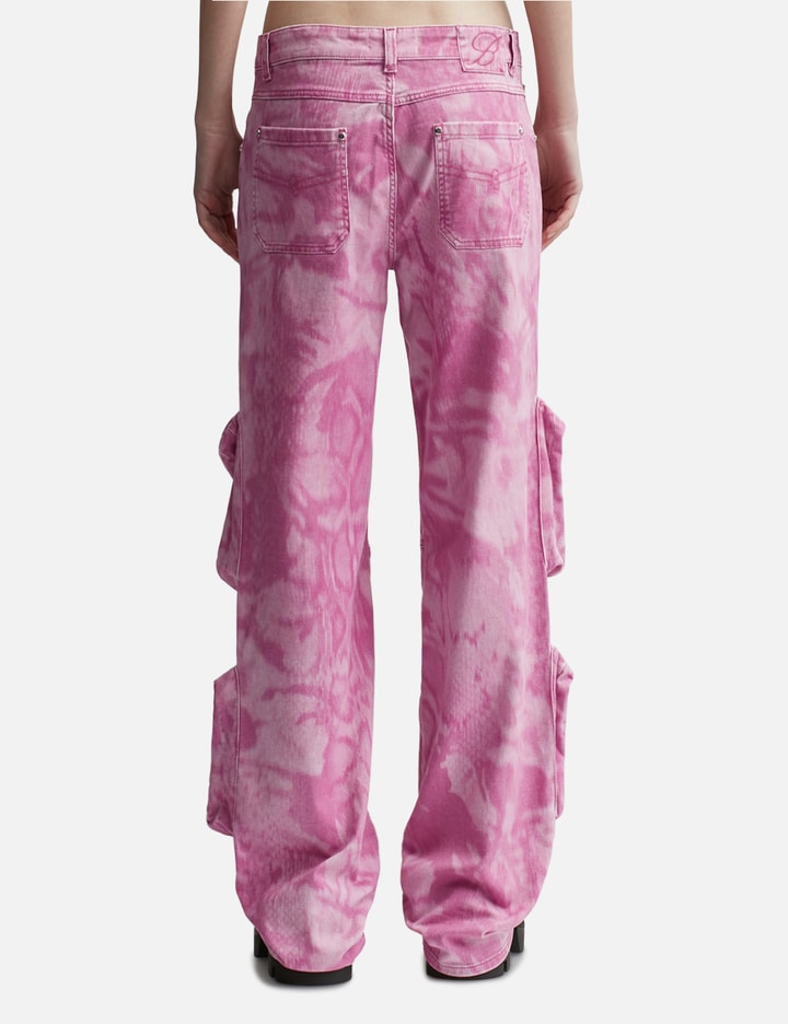 Chiné Camouflage Print Cargo Pants Placeholder Image