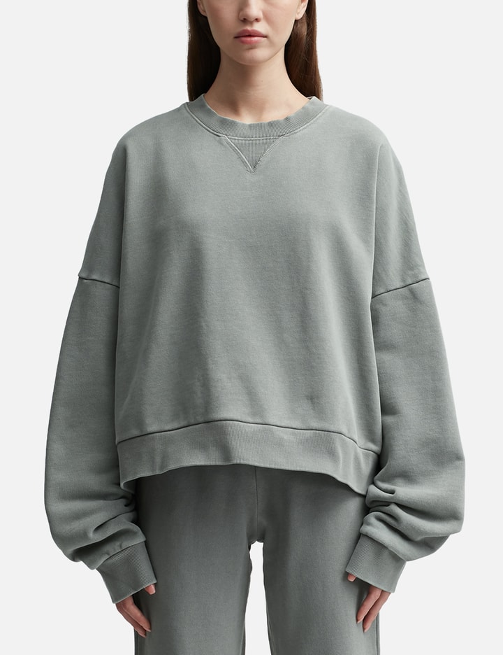 Entire Studios Gray Box Sweatshirt In Grey