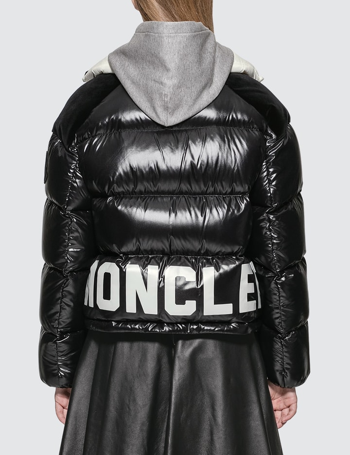 Down Jacket With White Roll Neck Placeholder Image