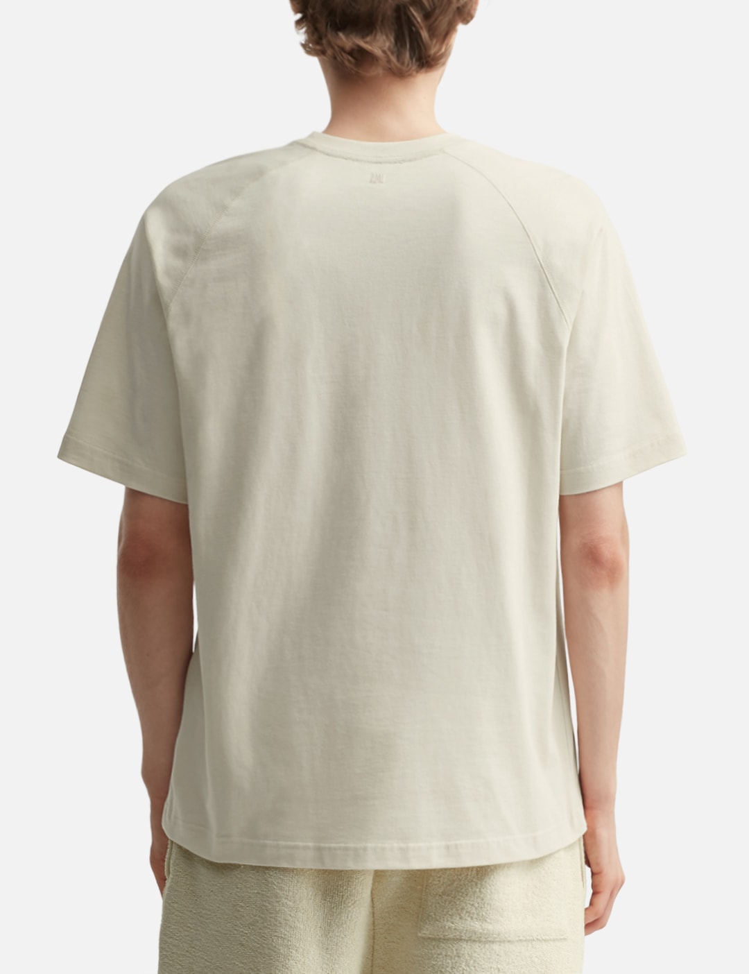 White Cotton Short Sleeves T-Shirt view 14