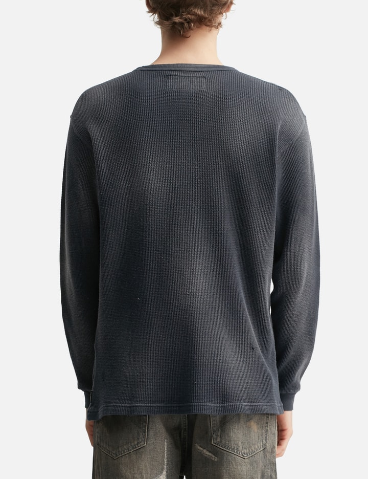 NH x OOTD . Waffle Fabric Crewneck Long Sleeve Placeholder Image