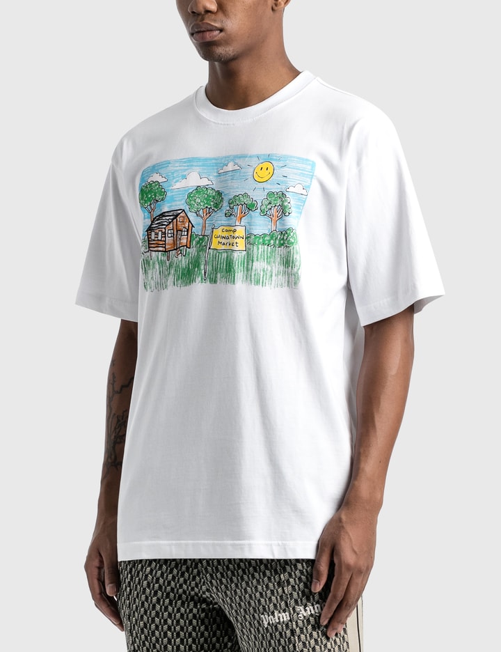 Smiley Kid Drawing T-Shirt Placeholder Image
