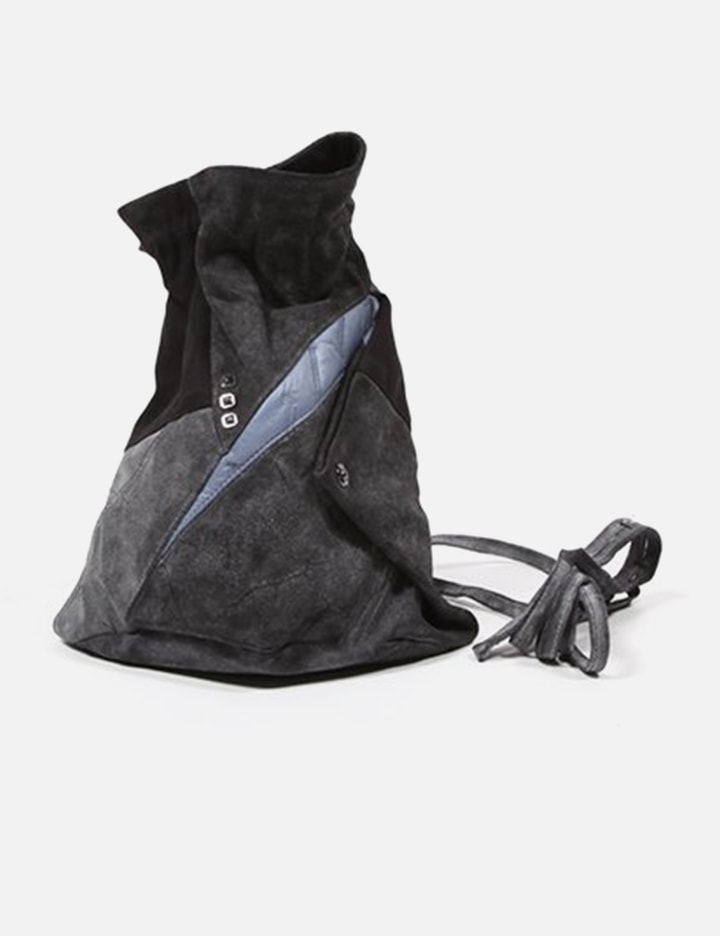 Kiko Kostadinov Oren Bag Medium Suede (Black/ Air Blue) Placeholder Image