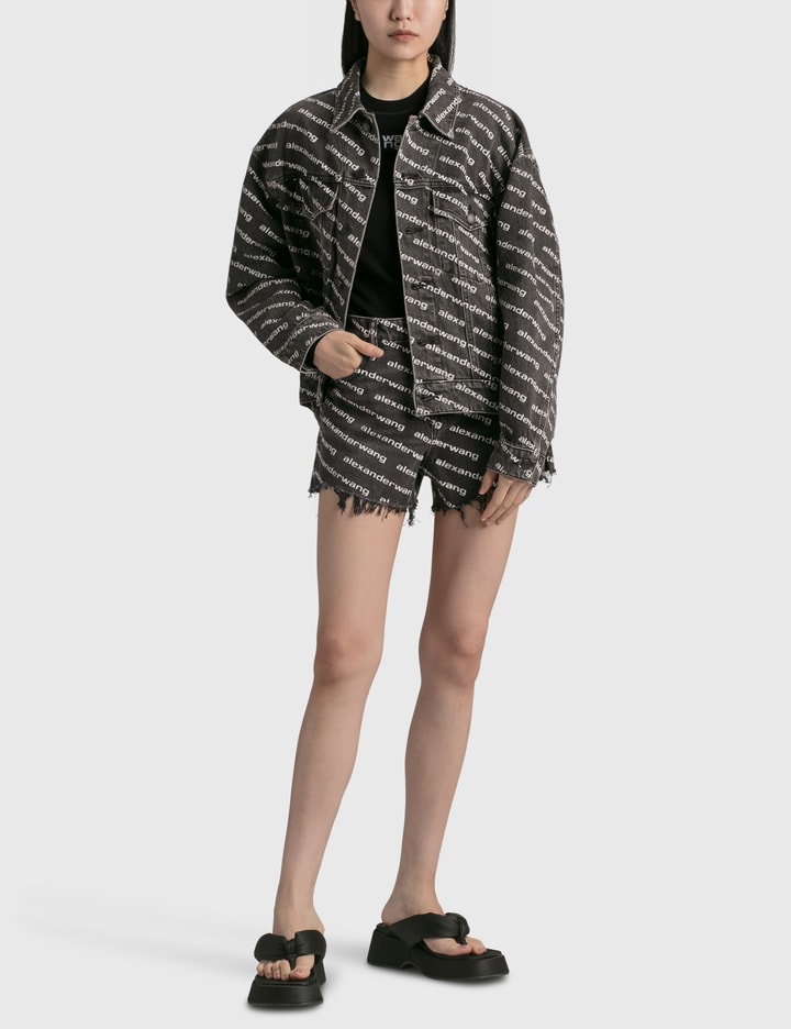 Alexander Wang T Bite Logo Shorts