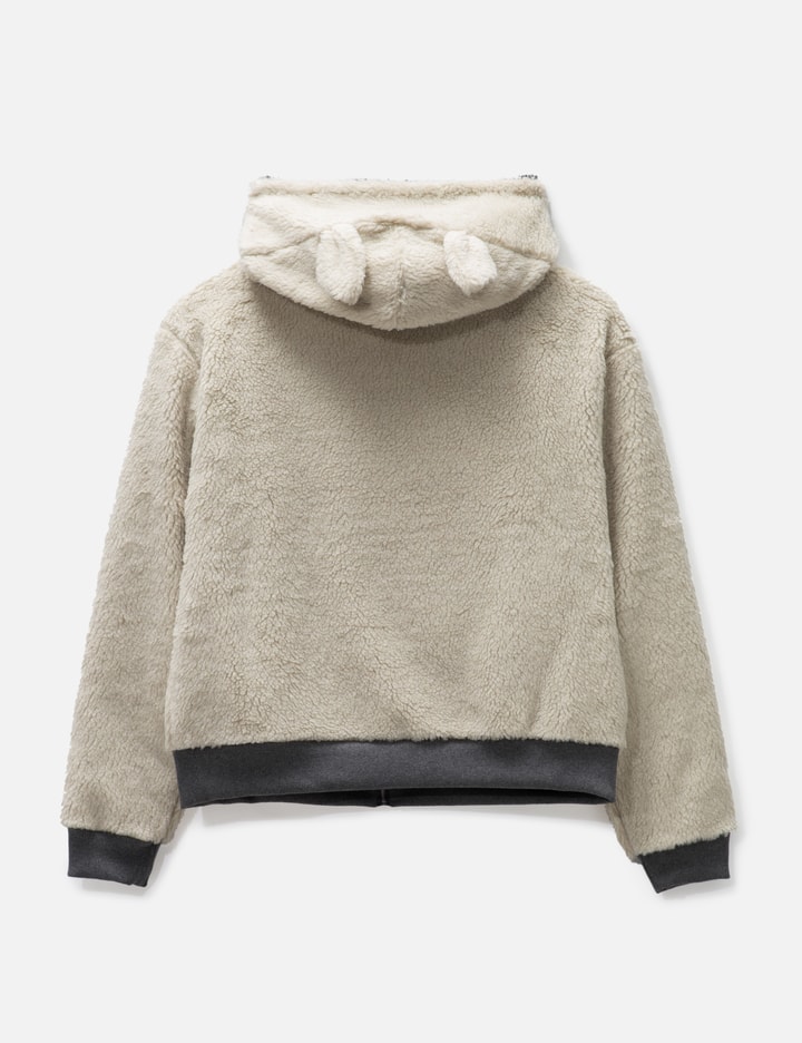 Reversible Wolf and Sheep Knit Hoodie Placeholder Image