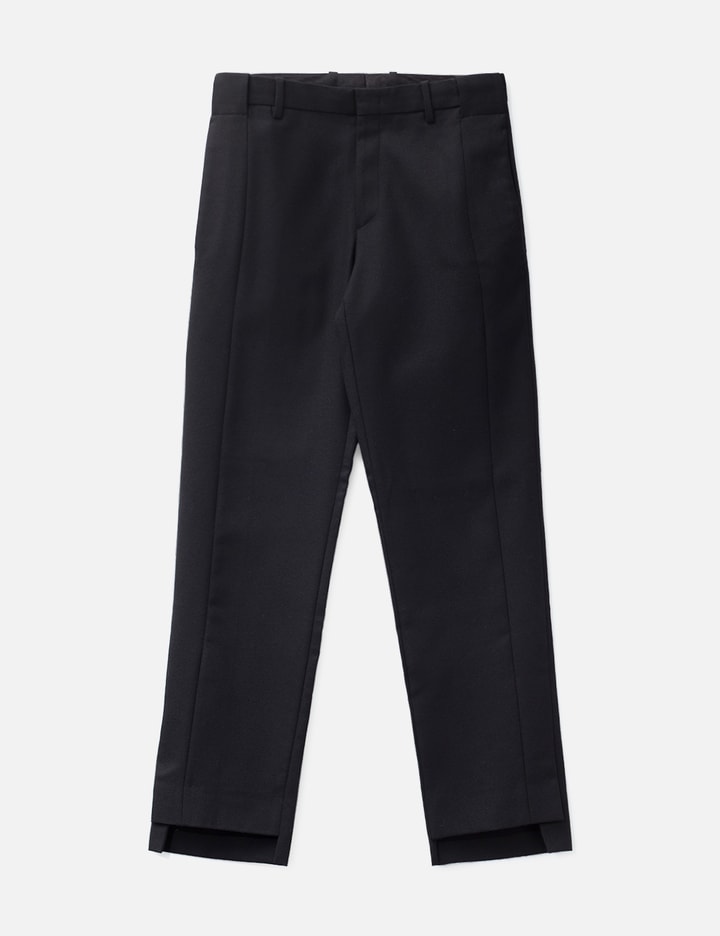 Cutout Hem Wool Slacks Placeholder Image