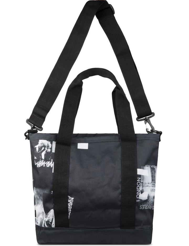 Black Placement Tote Bag Placeholder Image