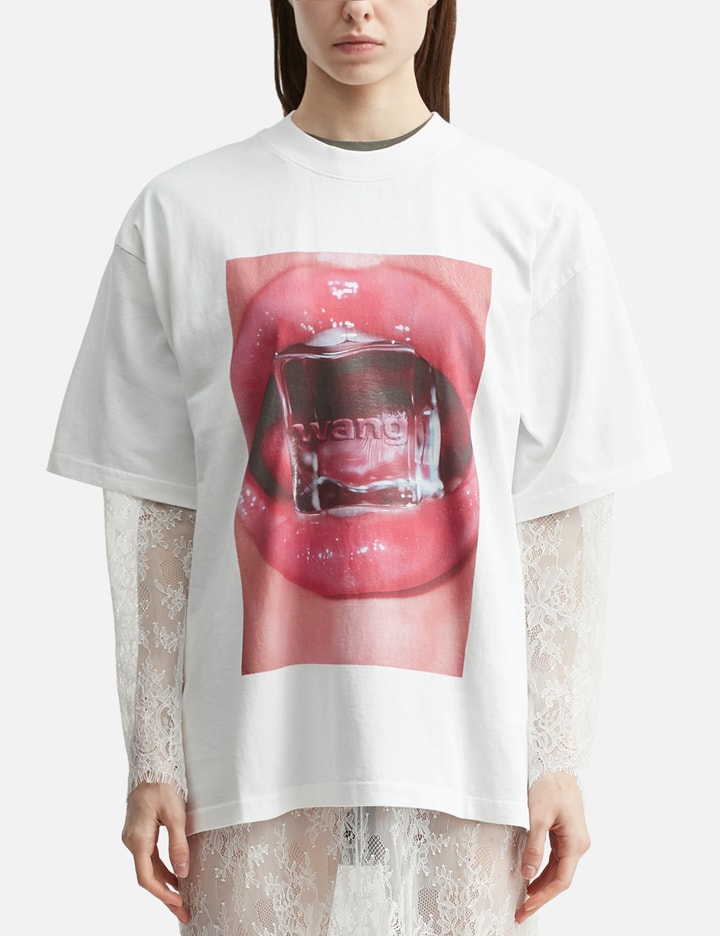 알렉산더왕 Ice Cube Graphic Short Sleeves T-Shirt