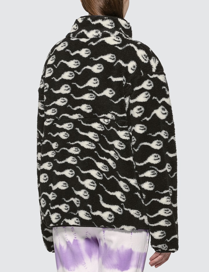Juju Sperm Print Fleece Pullover Jacket Placeholder Image