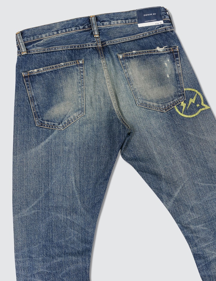 Remake Regular Straight Denim Jeans Placeholder Image