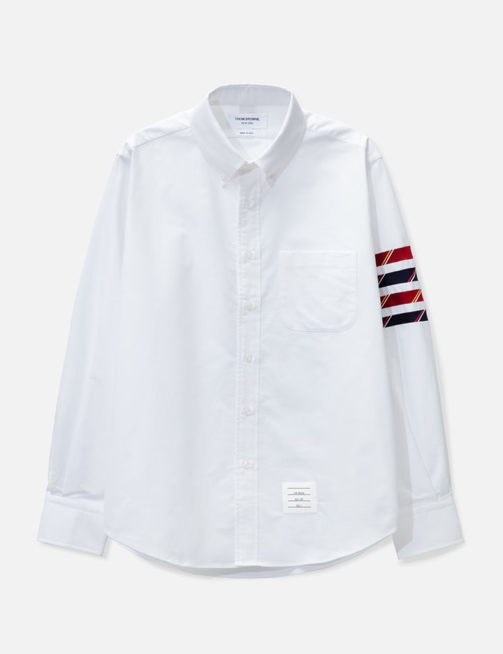 Thom Browne - Straight Fit 4-Bar Shirt | HBX Thom Browne - Straight Fit 4-Bar Shirt | HBX
