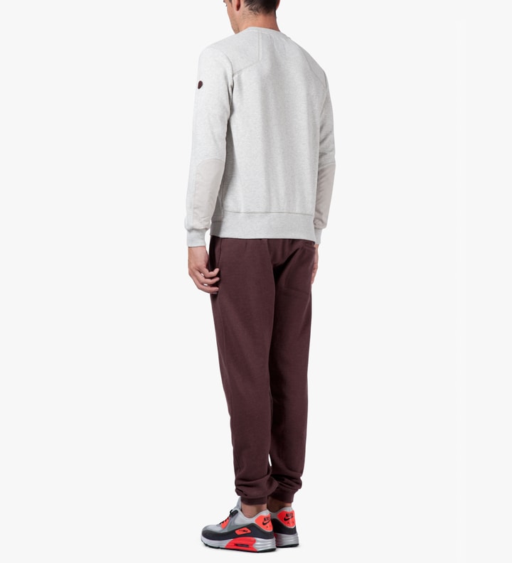 Burgundy Melange Classic Sweatpants Placeholder Image