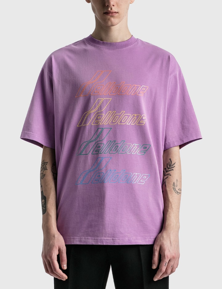 Iridescent Logo Hand-bleached  T-shirt Placeholder Image