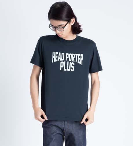 Head Porter Plus - Navy Head Porter Plus T-Shirt | HBX