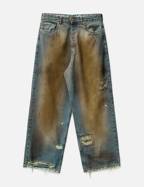 PIET OVERSIZED TRASHED DENIM