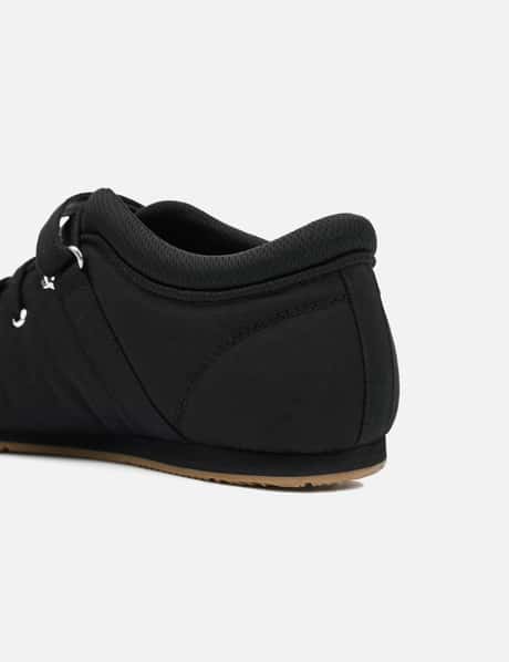 D Logo Lace Up Mozzi Shoes In Black view 18