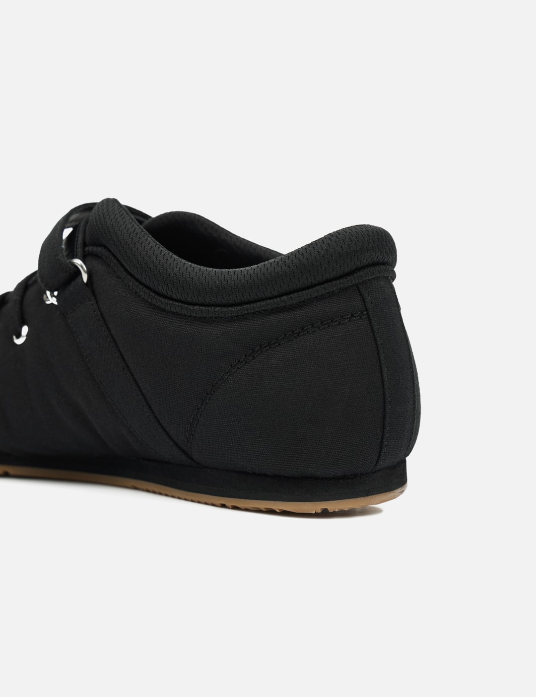 D Logo Lace Up Mozzi Shoes In Black view 19