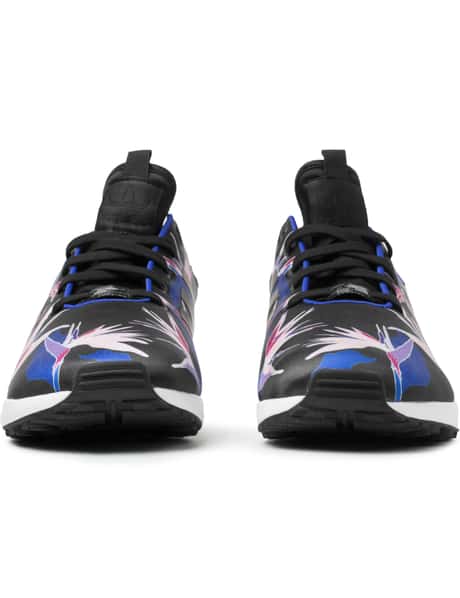 Flux Floral Adidas Zx Flux Nps Black/ Blue Flux Floral Sneaker Zx