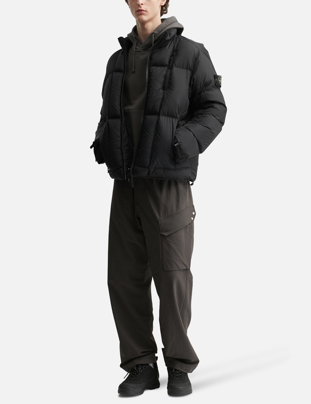 Garment Dyed Cotton Fleece Hoodie view 15