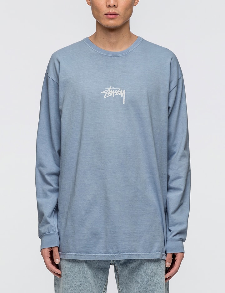 Stock Pigment Dyed L/S T-shirt Placeholder Image