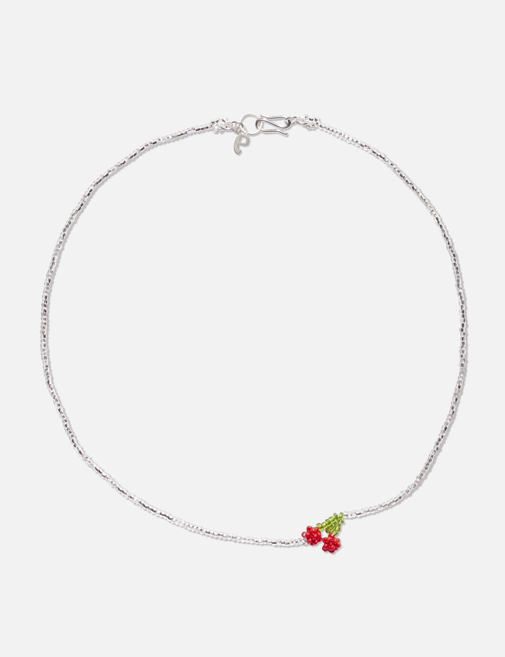 Mini Silver Cherry Necklace Placeholder Image