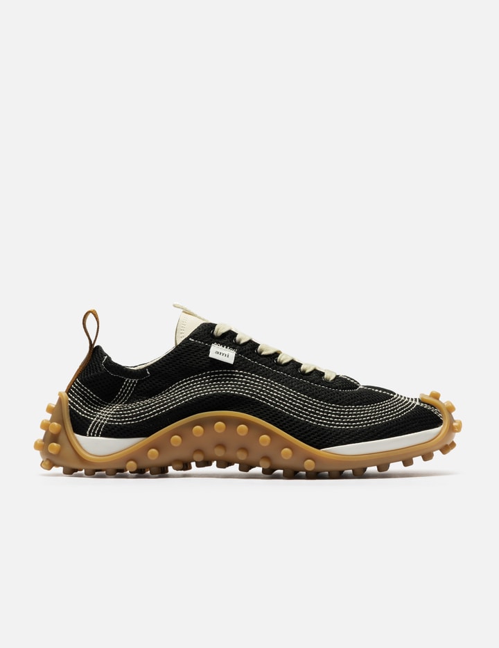 Ami Black Mesh Mirage Sneakers