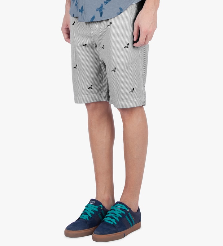 White All-over Pigeon Shorts Placeholder Image