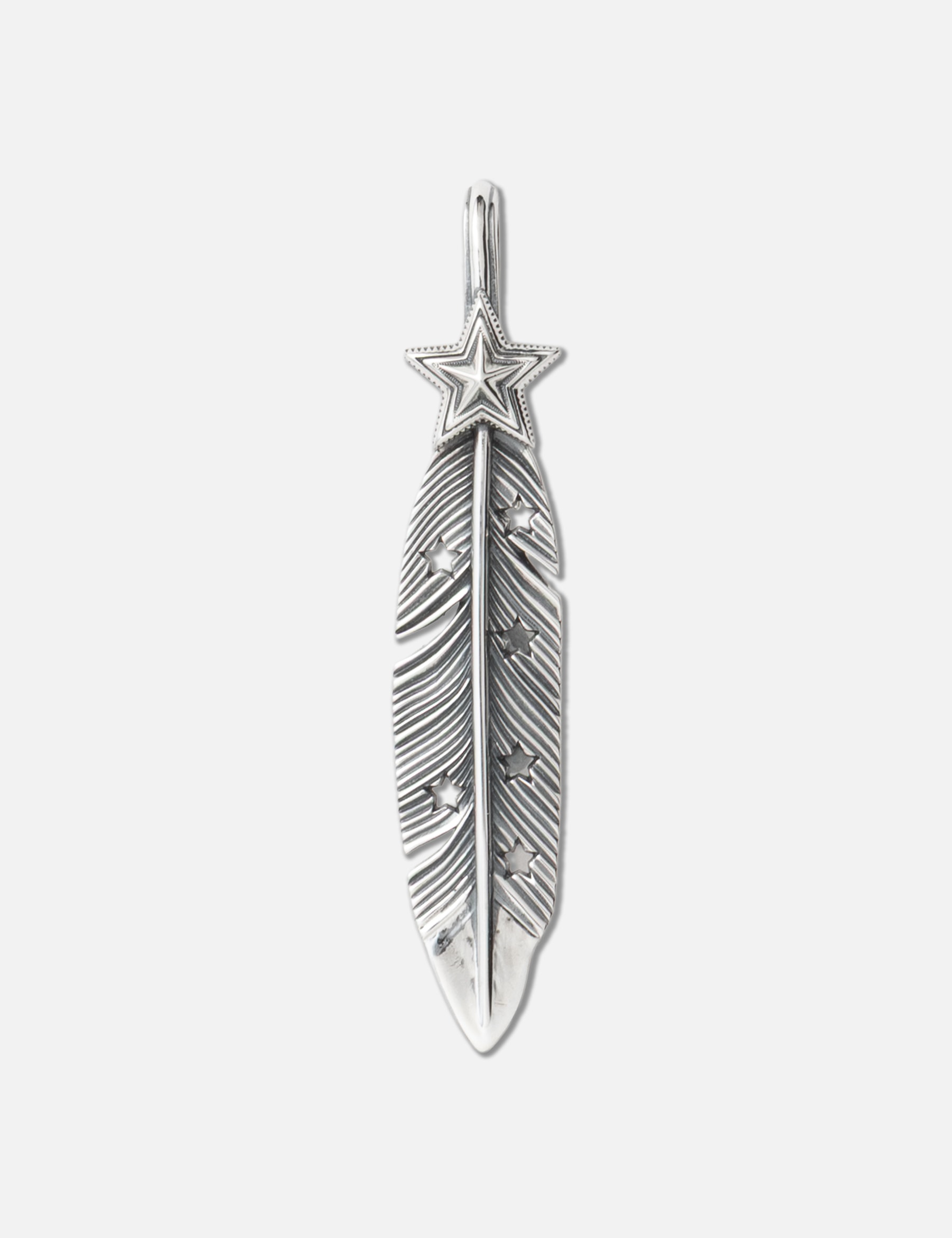 Cs Navajo Sheriff Star Arrow Feather Pendant – Starry Taipei view 10