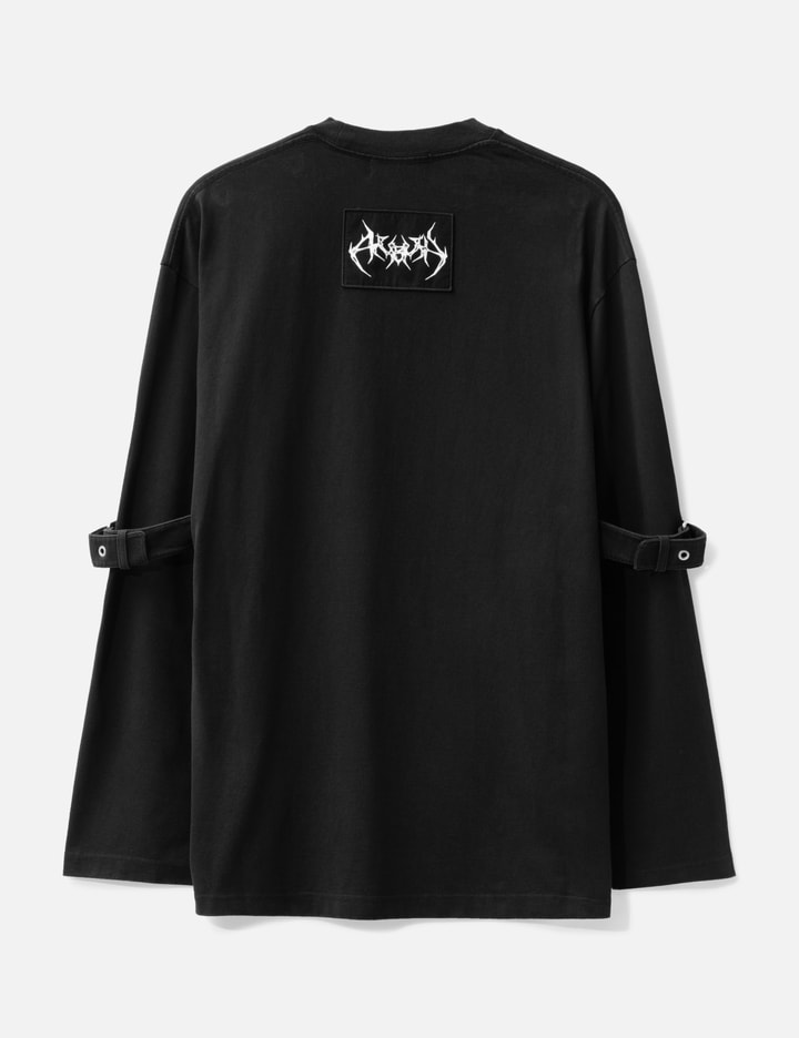 Belted Crewneck Sweatshirt Placeholder Image